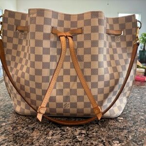 White & grey authentic Louis Vuitton